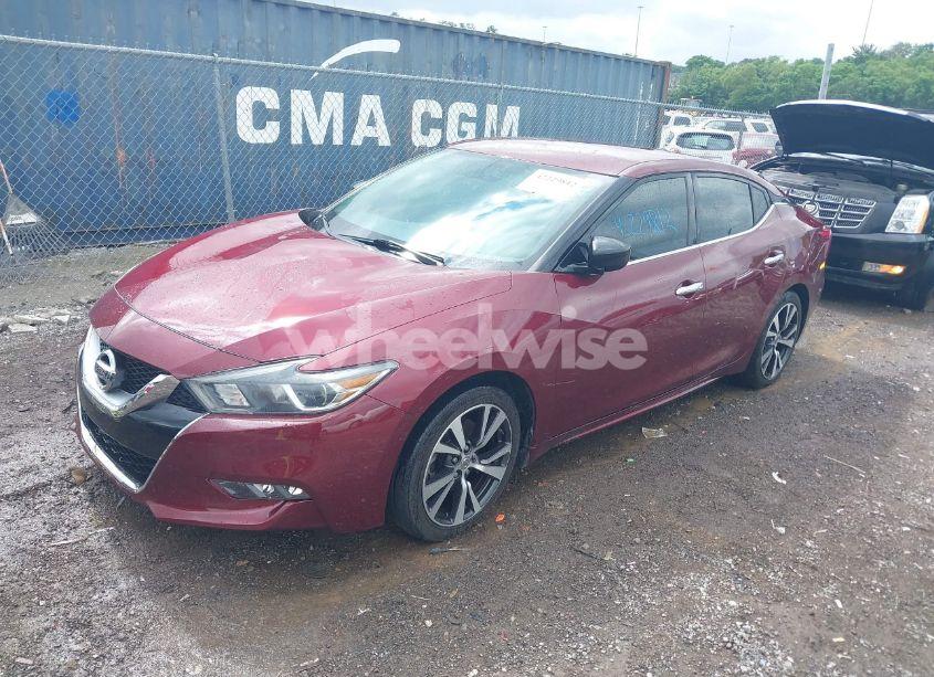 Photo 2 of 2017 Nissan Maxima 3.5 S (VIN 1N4AA6AP4HC370383)