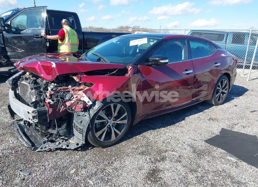 Photo 2 of 2017 Nissan Maxima 3.5 PLATINUM (VIN 1N4AA6AP4HC372196)