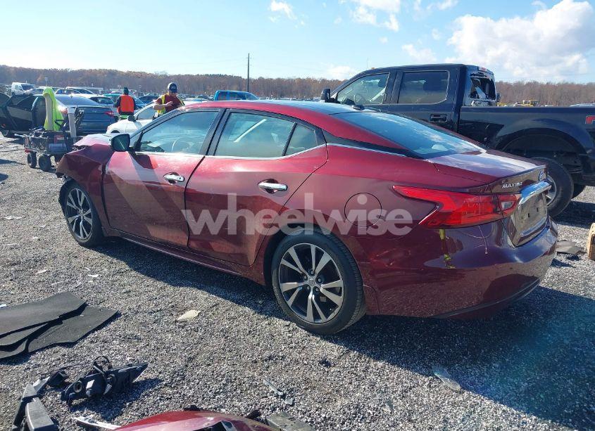 Photo 3 of 2017 Nissan Maxima 3.5 PLATINUM (VIN 1N4AA6AP4HC372196)