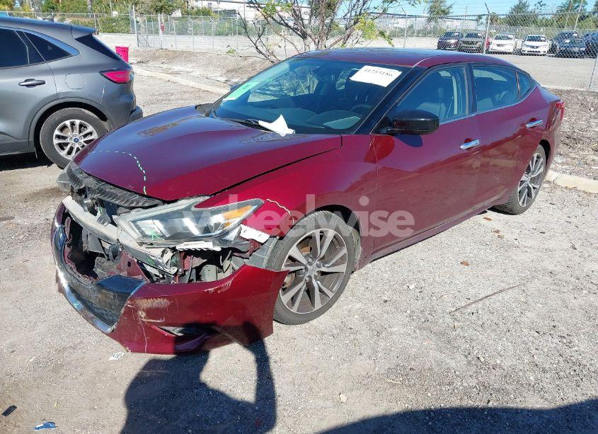 Photo 2 of 2017 Nissan Maxima 3.5 PLATINUM/3.5 S/3.5 SL/3.5 SR/3.5 SV (VIN 1N4AA6AP4HC374188)