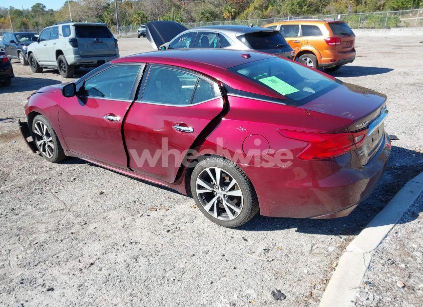 Photo 3 of 2017 Nissan Maxima 3.5 PLATINUM/3.5 S/3.5 SL/3.5 SR/3.5 SV (VIN 1N4AA6AP4HC374188)