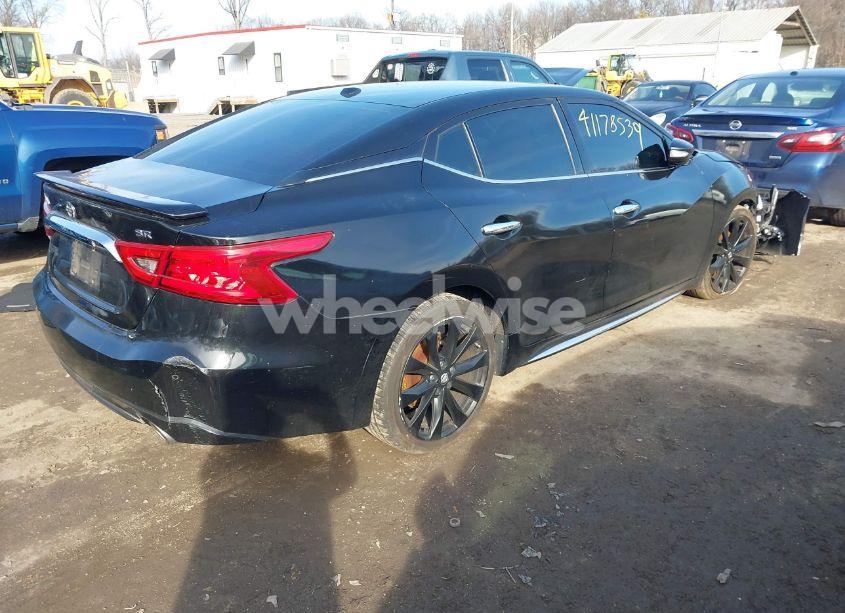Photo 4 of 2016 Nissan Maxima 3.5 PLATINUM/3.5 S/3.5 SL/3.5 SR/3.5 SV (VIN 1N4AA6AP5GC901928)