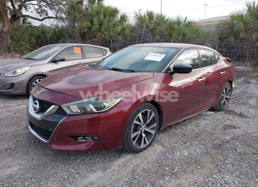 Photo 2 of 2017 Nissan Maxima 3.5 S (VIN 1N4AA6AP5HC371879)