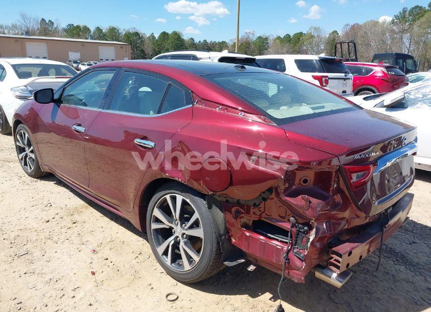 Photo 3 of 2017 Nissan Maxima 3.5 SL (VIN 1N4AA6AP5HC404699)