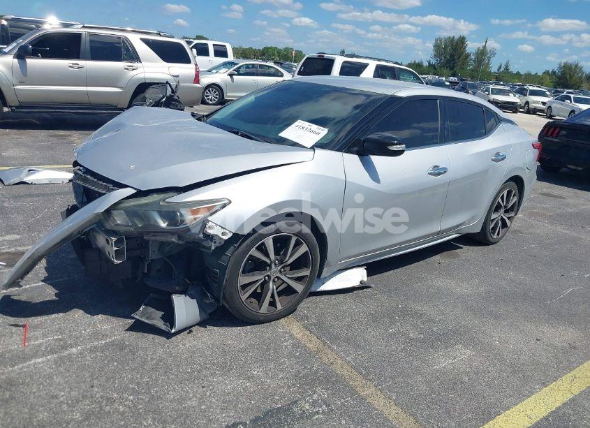 Photo 2 of 2018 Nissan Maxima 3.5 SV (VIN 1N4AA6AP5JC384508)