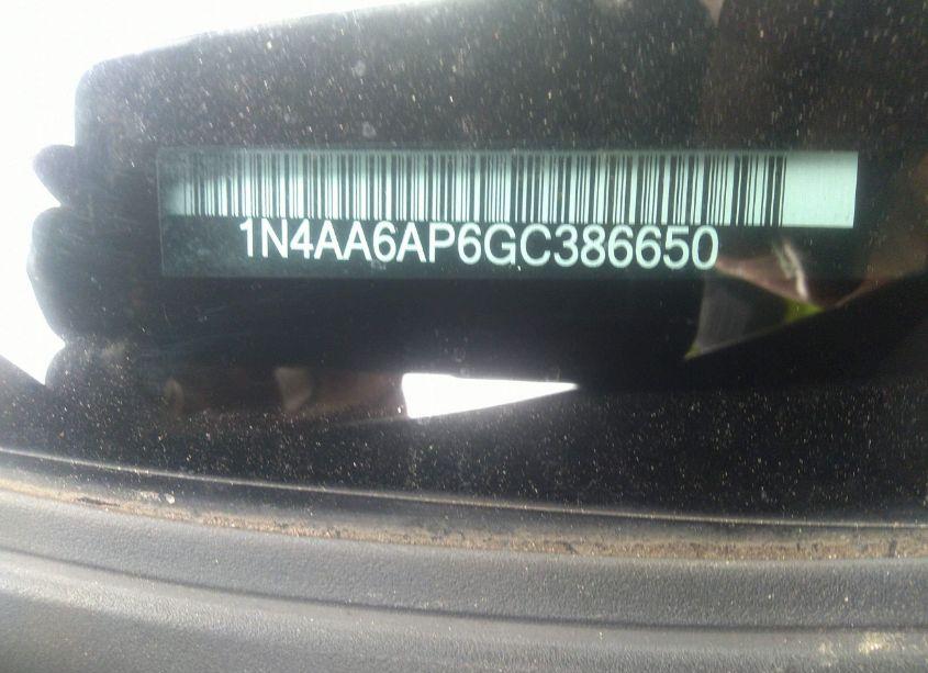 Photo 9 of 2016 Nissan Maxima 3.5 PLATINUM (VIN 1N4AA6AP6GC386650)