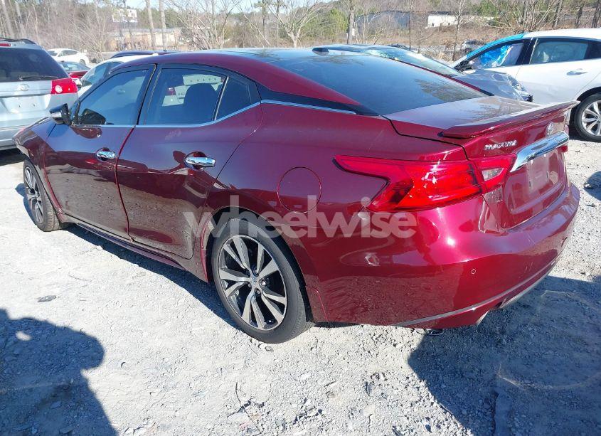 Photo 3 of 2017 Nissan Maxima 3.5 SL (VIN 1N4AA6AP6HC398654)