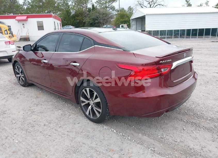 Photo 3 of 2017 Nissan Maxima 3.5 SL (VIN 1N4AA6AP7HC393320)