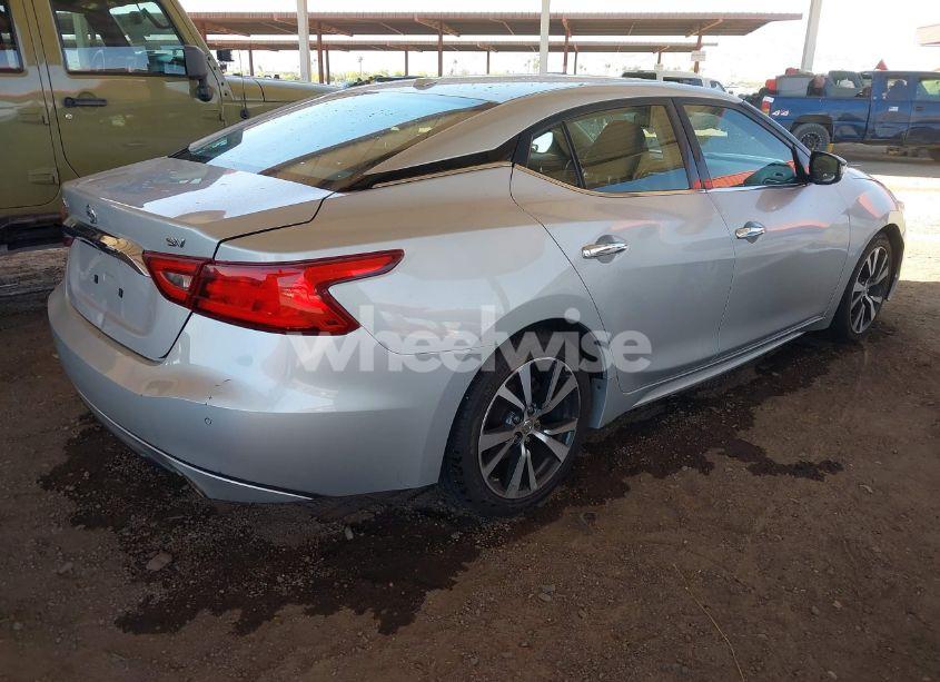 Photo 4 of 2017 Nissan Maxima 3.5 SV (VIN 1N4AA6AP7HC400248)