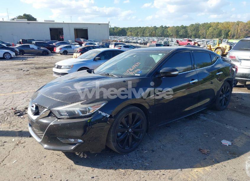 Photo 2 of 2017 Nissan Maxima 3.5 SR (VIN 1N4AA6AP7HC428454)