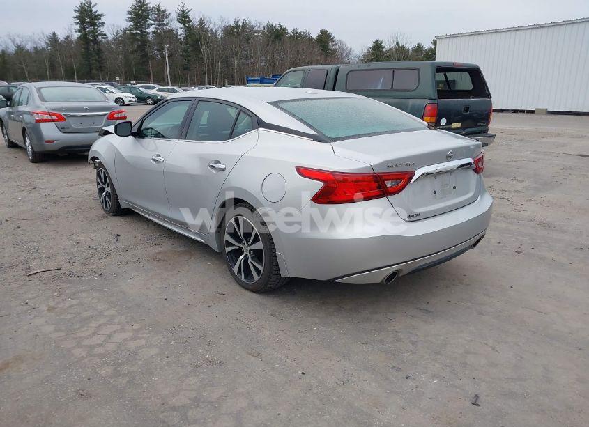 Photo 3 of 2017 Nissan Maxima 3.5 S (VIN 1N4AA6AP7HC445416)