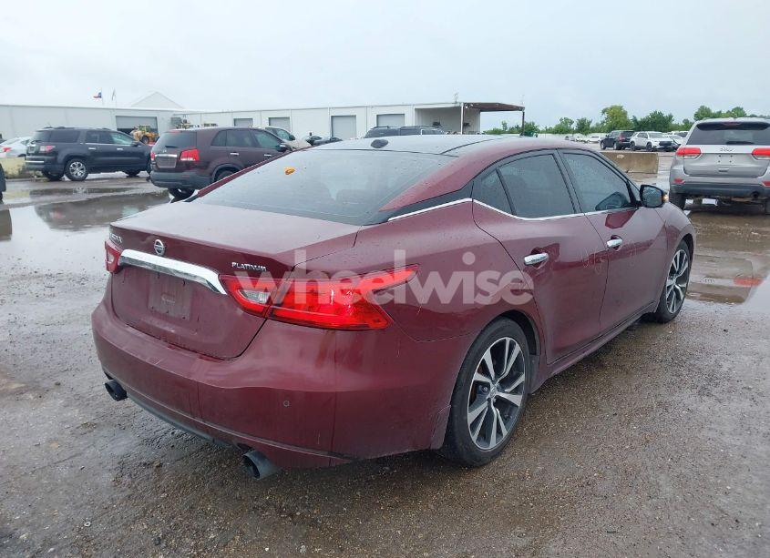 Photo 4 of 2017 Nissan Maxima 3.5 PLATINUM (VIN 1N4AA6AP7HC453399)