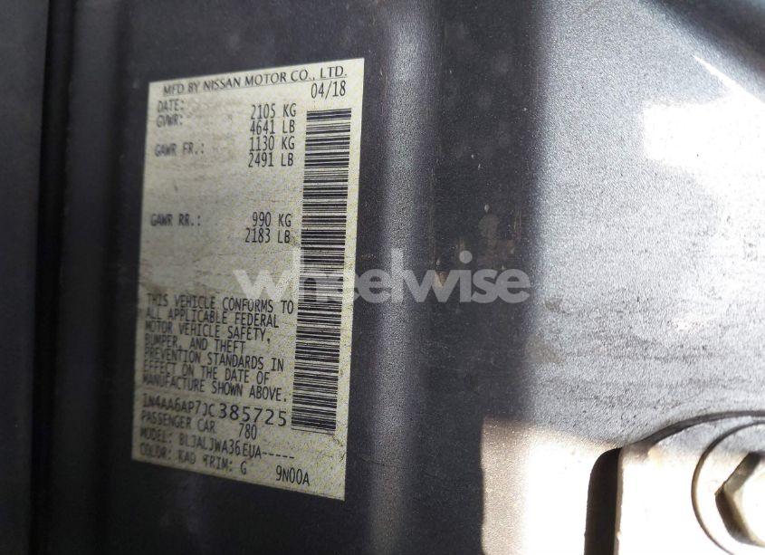 Photo 9 of 2018 Nissan Maxima 3.5 SV (VIN 1N4AA6AP7JC385725)