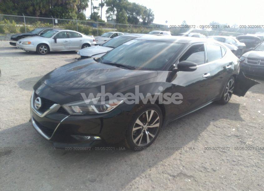 Photo 2 of 2018 Nissan Maxima 3.5 SV (VIN 1N4AA6AP7JC388754)