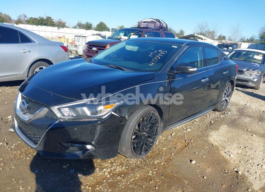Photo 2 of 2016 Nissan Maxima 3.5 SV (VIN 1N4AA6AP8GC395219)