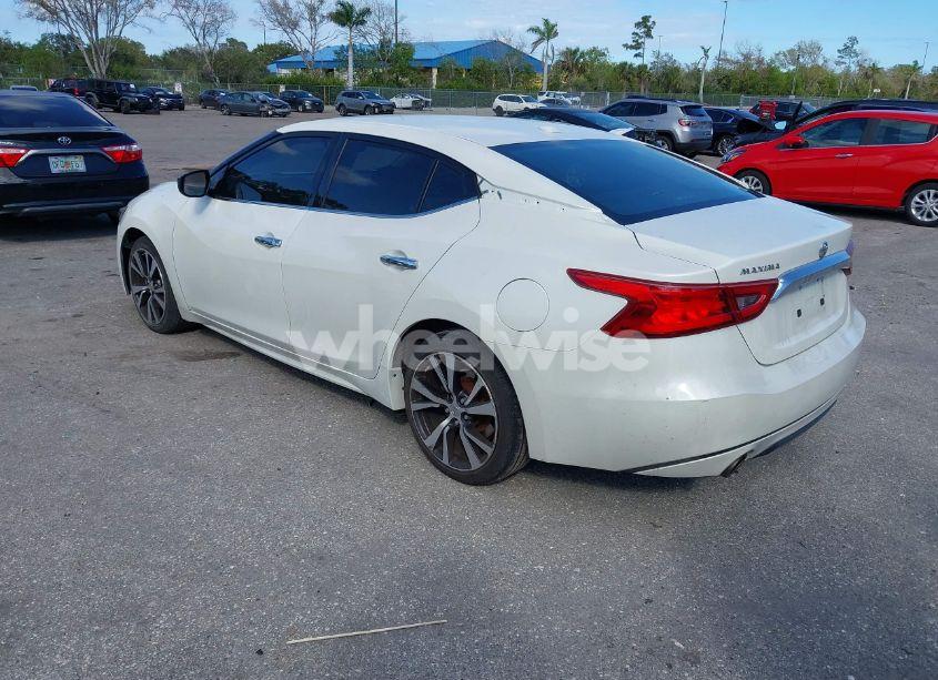 Photo 3 of 2016 Nissan Maxima 3.5 PLATINUM/3.5 S/3.5 SL/3.5 SR/3.5 SV (VIN 1N4AA6AP8GC421690)