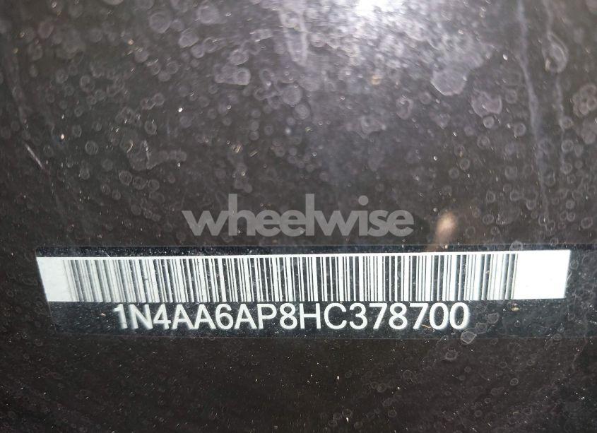 Photo 18 of 2017 Nissan Maxima 3.5 PLATINUM/3.5 S/3.5 SL/3.5 SR/3.5 SV (VIN 1N4AA6AP8HC378700)