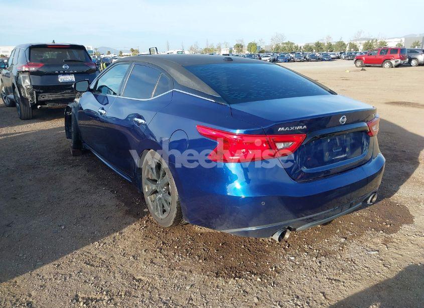 Photo 3 of 2017 Nissan Maxima 3.5 SV (VIN 1N4AA6AP8HC412862)