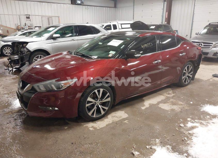 Photo 2 of 2017 Nissan Maxima 3.5 PLATINUM (VIN 1N4AA6AP8HC434618)