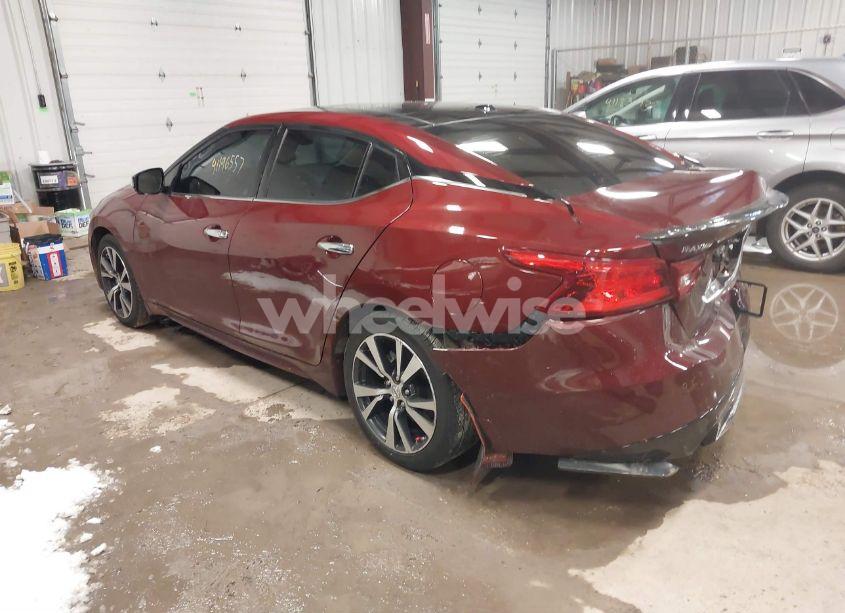 Photo 3 of 2017 Nissan Maxima 3.5 PLATINUM (VIN 1N4AA6AP8HC434618)