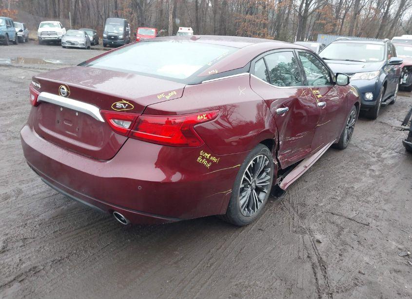 Photo 4 of 2018 Nissan Maxima 3.5 SV (VIN 1N4AA6AP8JC404377)