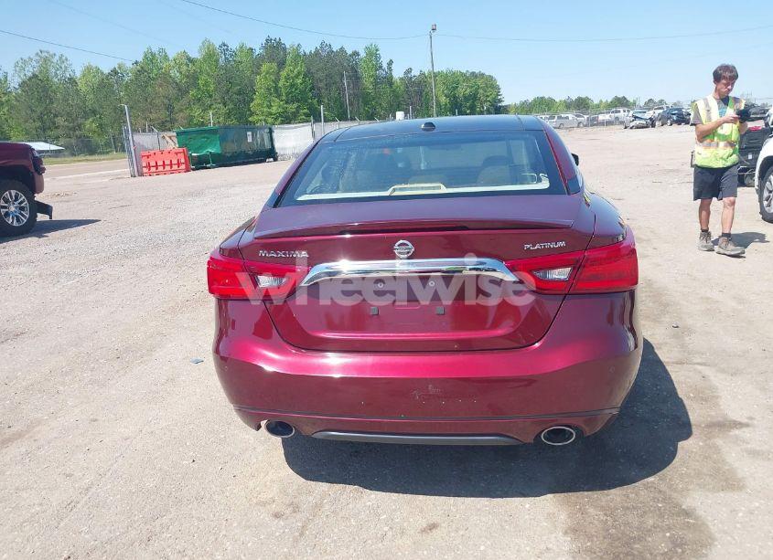Photo 16 of 2016 Nissan Maxima 3.5 PLATINUM (VIN 1N4AA6AP9GC397075)