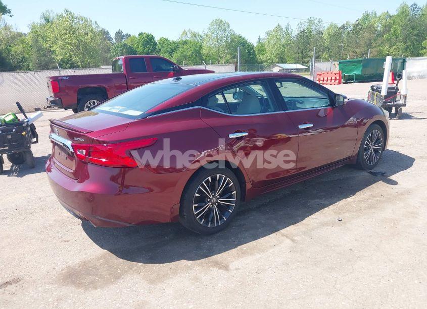 Photo 4 of 2016 Nissan Maxima 3.5 PLATINUM (VIN 1N4AA6AP9GC397075)