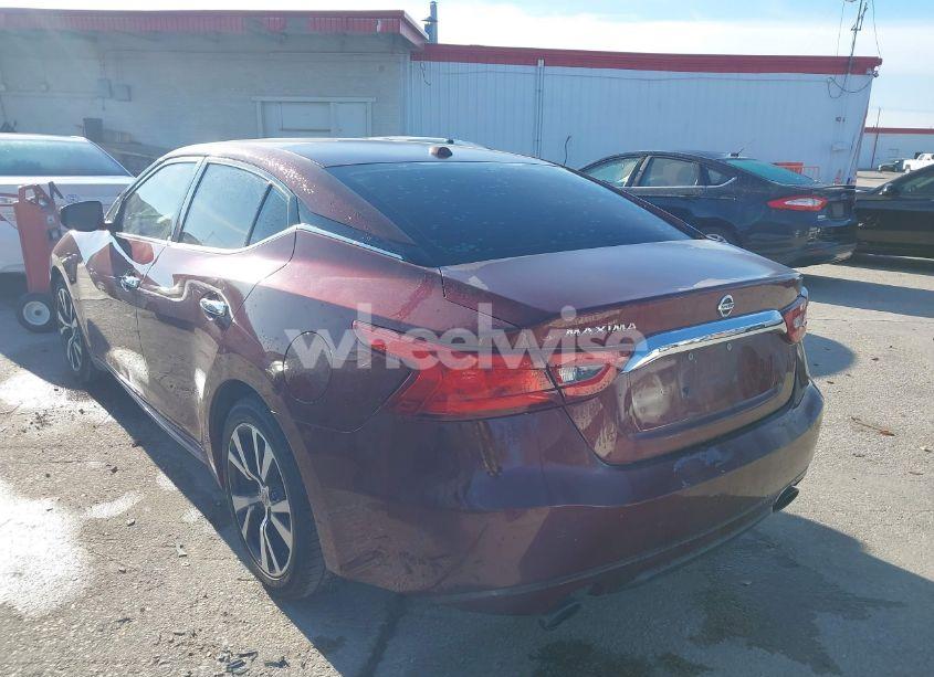 Photo 3 of 2016 Nissan Maxima 3.5 PLATINUM/3.5 S/3.5 SL/3.5 SR/3.5 SV (VIN 1N4AA6AP9GC431905)