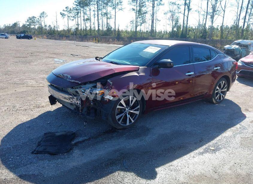 Photo 2 of 2016 Nissan Maxima 3.5 PLATINUM/3.5 S/3.5 SL/3.5 SR/3.5 SV (VIN 1N4AA6AP9GC441026)