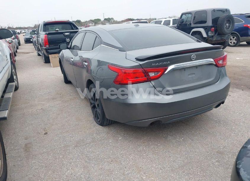 Photo 3 of 2017 Nissan Maxima 3.5 PLATINUM/3.5 S/3.5 SL/3.5 SR/3.5 SV (VIN 1N4AA6AP9HC363509)