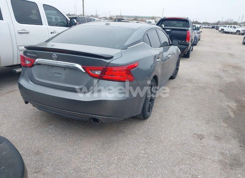 Photo 4 of 2017 Nissan Maxima 3.5 PLATINUM/3.5 S/3.5 SL/3.5 SR/3.5 SV (VIN 1N4AA6AP9HC363509)