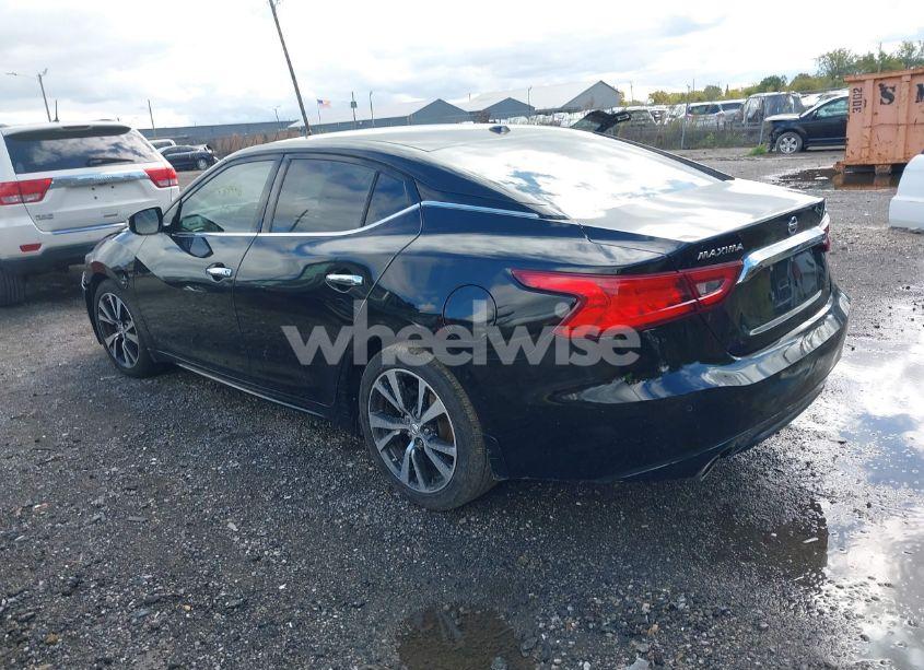 Photo 3 of 2017 Nissan Maxima 3.5 PLATINUM/3.5 S/3.5 SL/3.5 SR/3.5 SV (VIN 1N4AA6AP9HC364692)