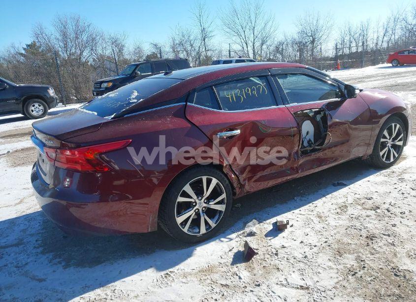 Photo 4 of 2017 Nissan Maxima 3.5 PLATINUM (VIN 1N4AA6AP9HC399152)