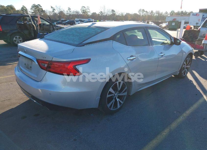 Photo 4 of 2017 Nissan Maxima 3.5 SV (VIN 1N4AA6AP9HC399202)