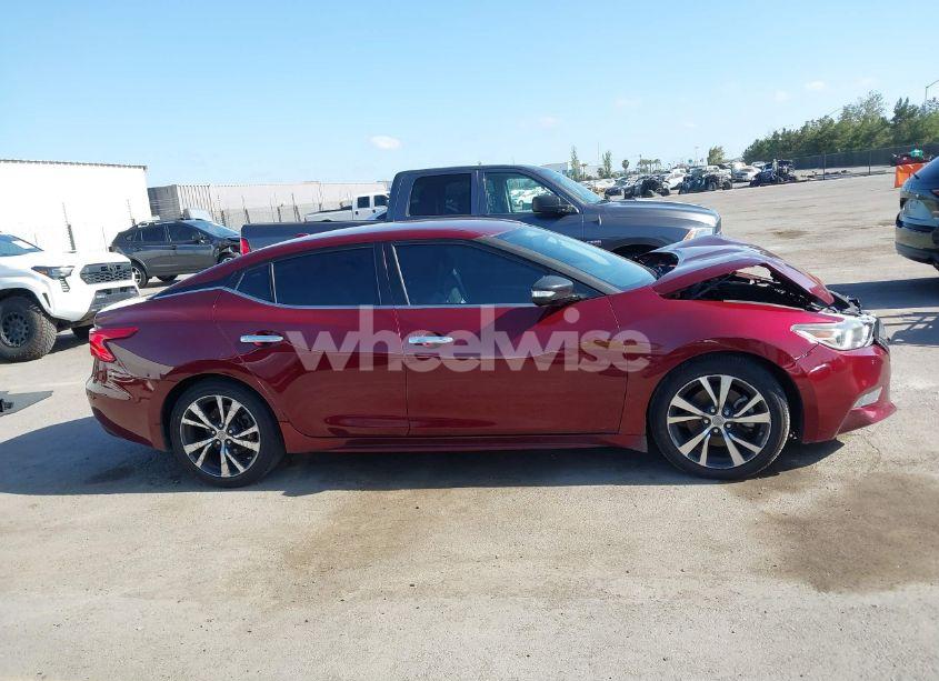 Photo 14 of 2017 Nissan Maxima 3.5 SV (VIN 1N4AA6AP9HC414670)