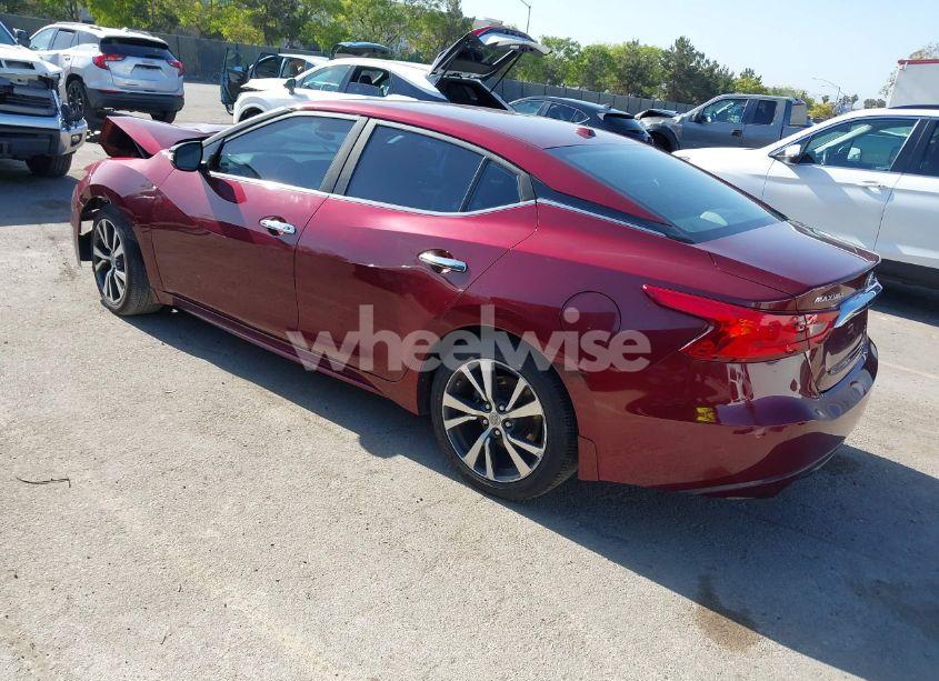 Photo 3 of 2017 Nissan Maxima 3.5 SV (VIN 1N4AA6AP9HC414670)