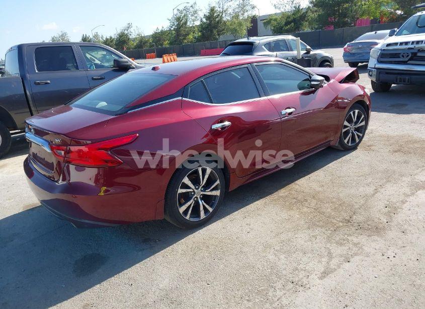 Photo 4 of 2017 Nissan Maxima 3.5 SV (VIN 1N4AA6AP9HC414670)
