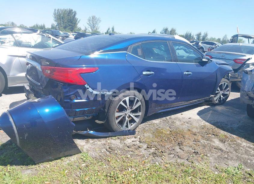 Photo 4 of 2017 Nissan Maxima 3.5 SV (VIN 1N4AA6AP9HC414880)