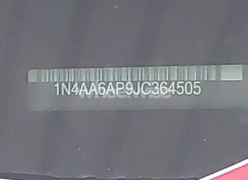 Photo 9 of 2018 Nissan Maxima 3.5 SV (VIN 1N4AA6AP9JC364505)