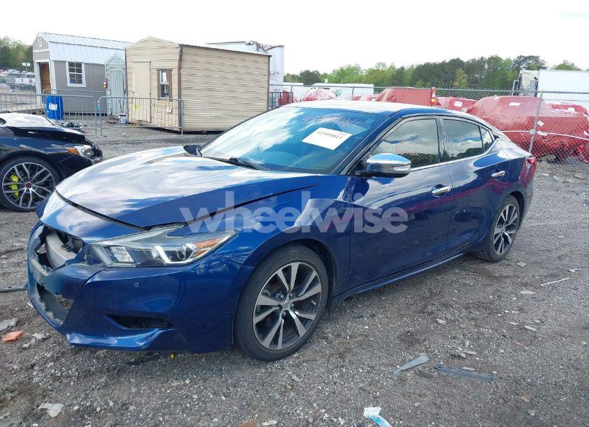 Photo 2 of 2018 Nissan Maxima 3.5 SV (VIN 1N4AA6AP9JC369106)