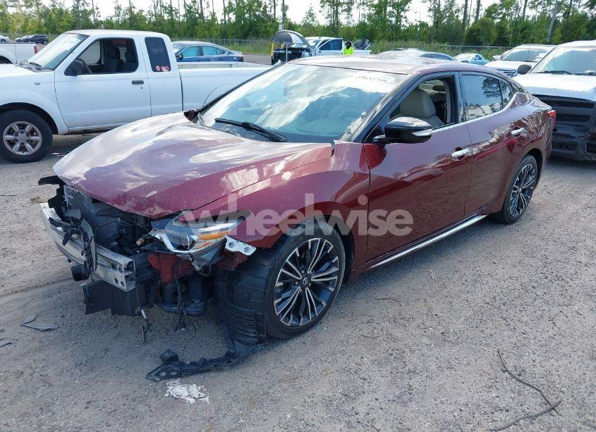 Photo 2 of 2017 Nissan Maxima 3.5 SV (VIN 1N4AA6APOHC411463)