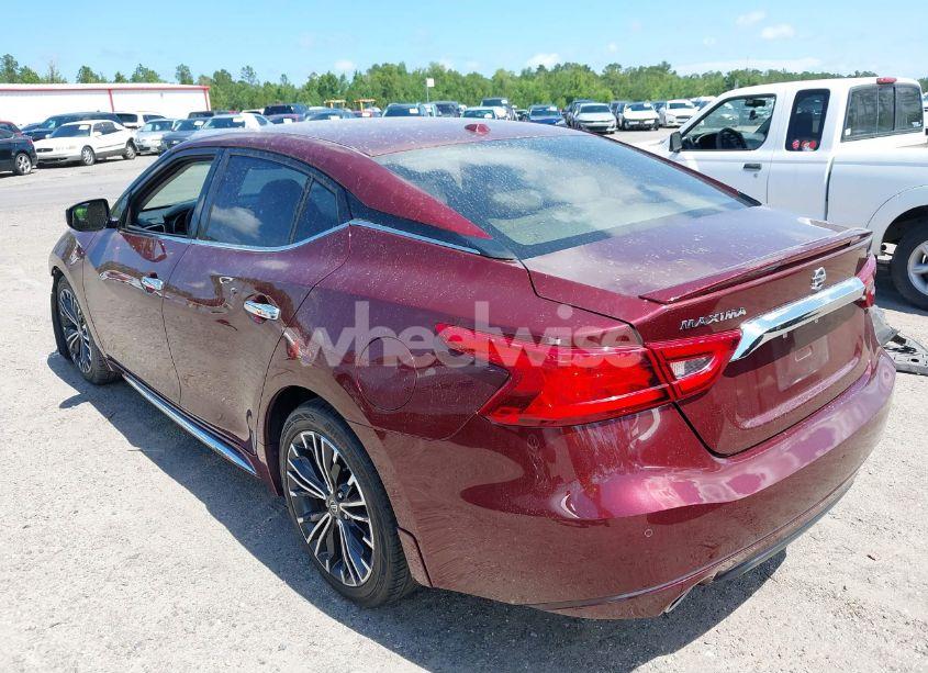 Photo 3 of 2017 Nissan Maxima 3.5 SV (VIN 1N4AA6APOHC411463)