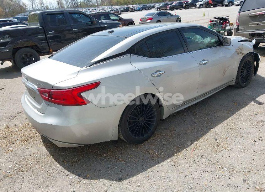 Photo 4 of 2016 Nissan Maxima 3.5 PLATINUM/3.5 S/3.5 SL/3.5 SR/3.5 SV (VIN 1N4AA6APXGC383279)
