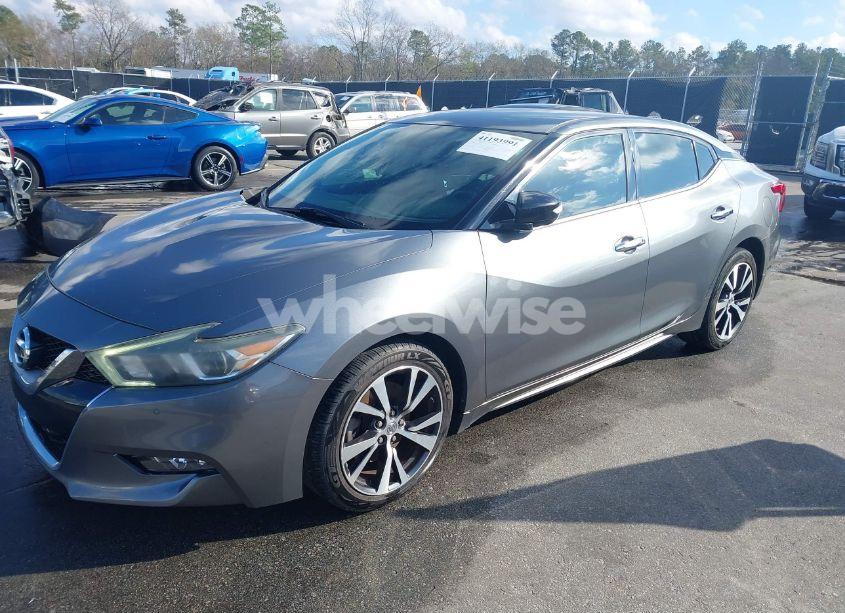 Photo 2 of 2016 Nissan Maxima 3.5 SV (VIN 1N4AA6APXGC437079)