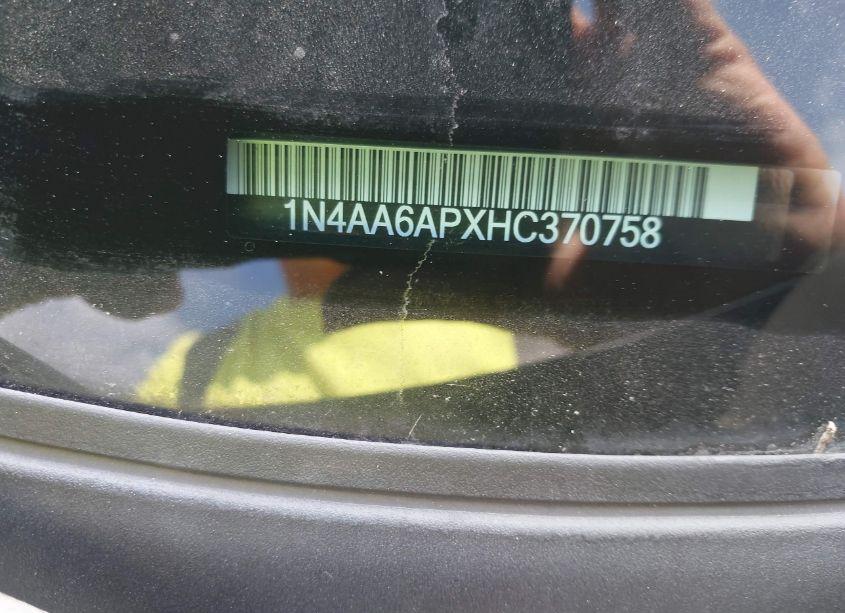 Photo 9 of 2017 Nissan Maxima 3.5 SL (VIN 1N4AA6APXHC370758)