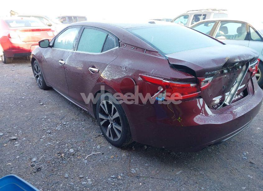 Photo 3 of 2017 Nissan Maxima 3.5 PLATINUM/3.5 S/3.5 SL/3.5 SR/3.5 SV (VIN 1N4AA6APXHC379086)
