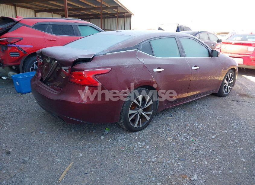 Photo 4 of 2017 Nissan Maxima 3.5 PLATINUM/3.5 S/3.5 SL/3.5 SR/3.5 SV (VIN 1N4AA6APXHC379086)