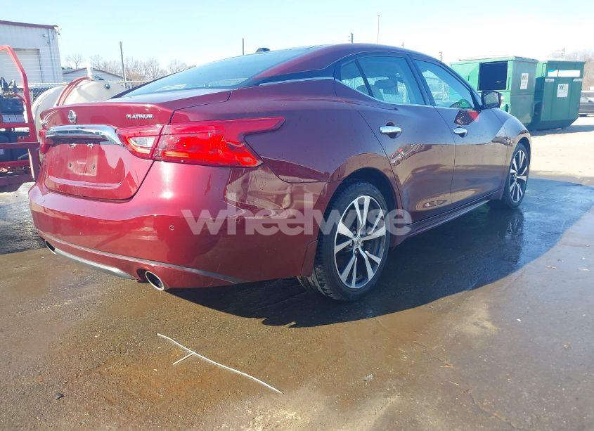 Photo 4 of 2017 Nissan Maxima 3.5 PLATINUM (VIN 1N4AA6APXHC420784)