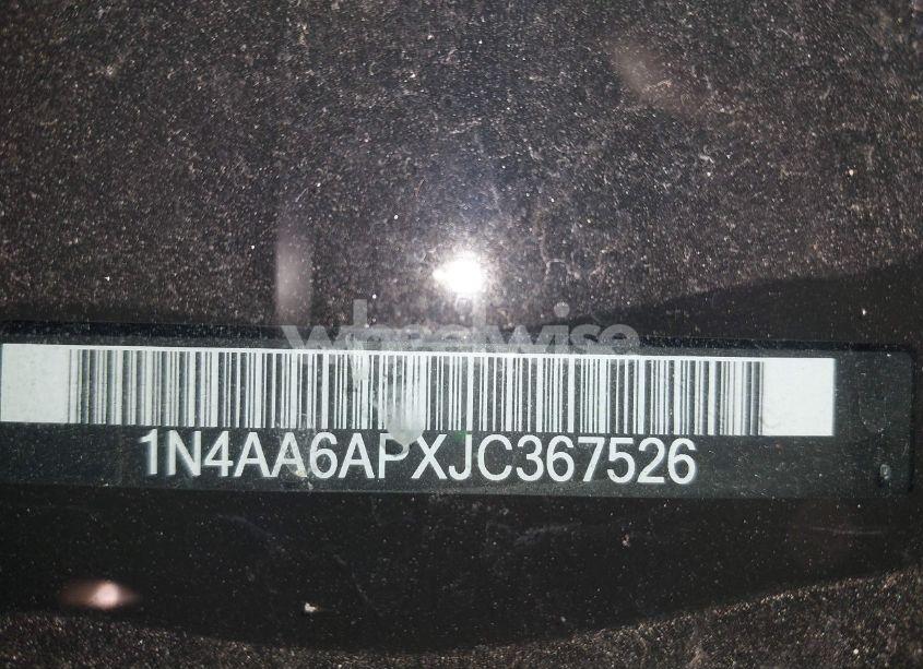 Photo 9 of 2018 Nissan Maxima 3.5 SL (VIN 1N4AA6APXJC367526)