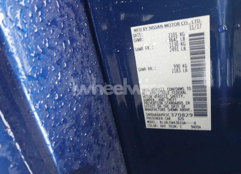 Photo 9 of 2018 Nissan Maxima 3.5 SL (VIN 1N4AA6APXJC370829)